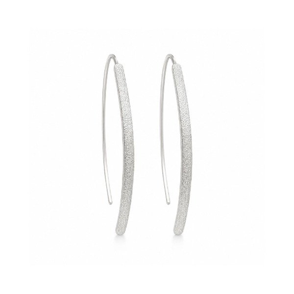 Producto - Aros Filo Plata Granidos