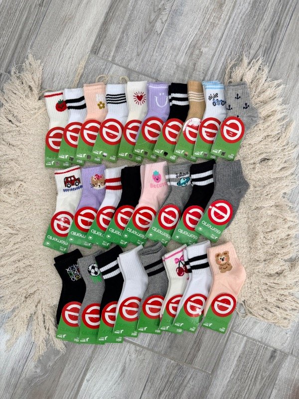 Producto - ART 404S Elemento - Niños 1/3 de caña estampadas