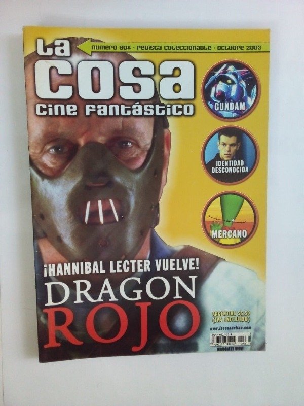 Producto - La Cosa #80 - Octubre 2002 - Dragon rojo Gundam Mercano
