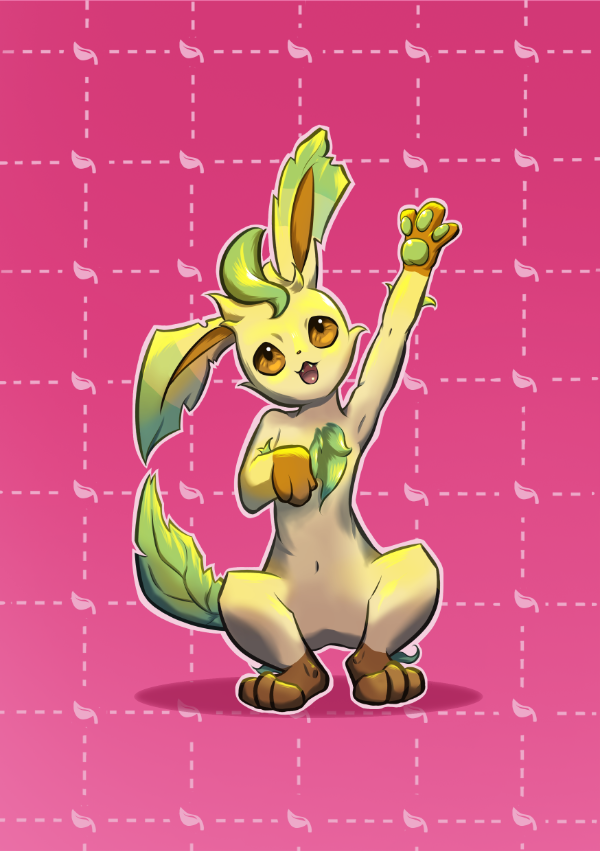 Producto - Mini poster Leafeon