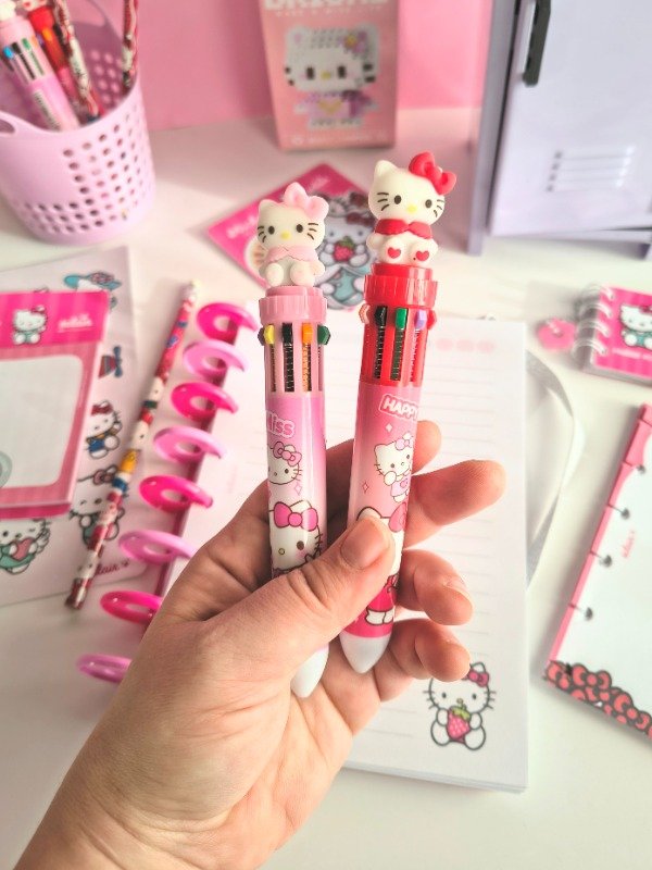 Producto - Lapicera 10 colores Kitty