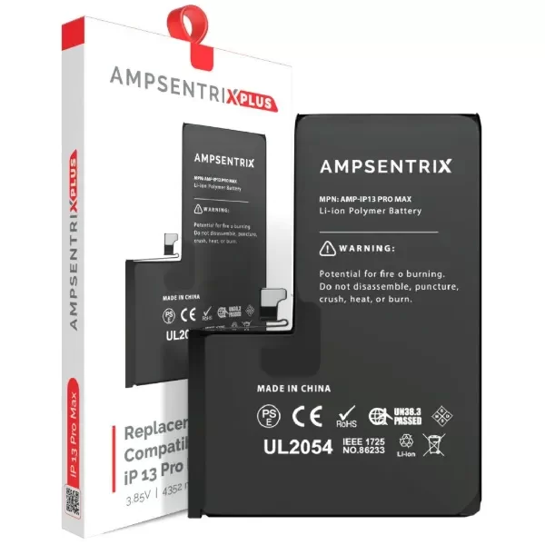 Producto - bateria  ampsentrix plus iphone 13 pro max