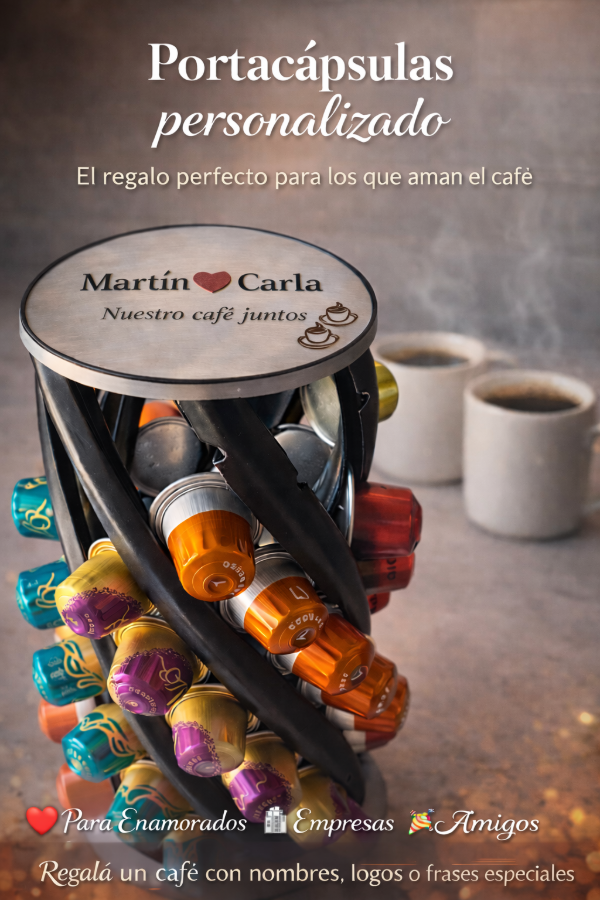 Producto - PortaCápsulas Personalizado
