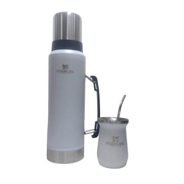 Producto - Set termo stanley 1.4L + mate 160ml blanco