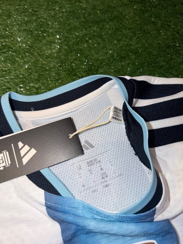 Camiseta climacool+ titular Argentina vs Egipto (E. Fernandez 24) — imagen 5