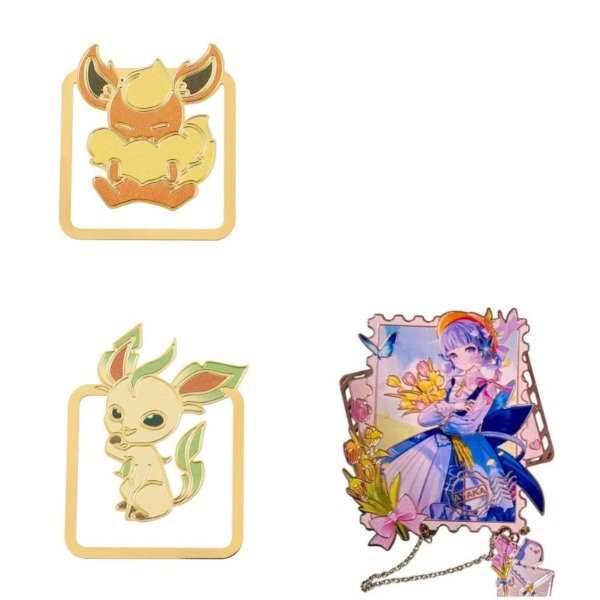Producto - Marca páginas Pokemon y Genshin - Ingrese para elegir