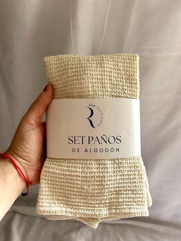 Producto - Set x3 Paños de Algodón