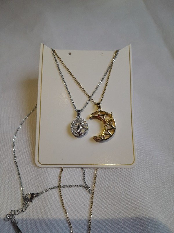 Producto - collar lunas imantadas