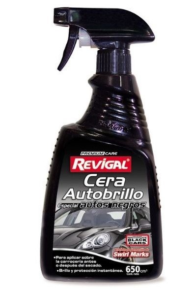 Producto - Cera Autobrillo - Revigal - Autos negros y colores oscuros