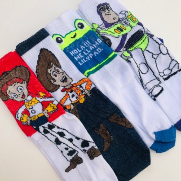 Producto - Pack X 4 Media Caña Comic Kids Premium Toy Story 5