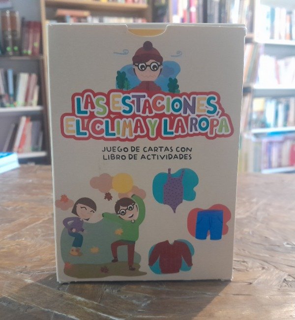 Producto - Cartas Didácticas Las estaciones, el clima y la ropa