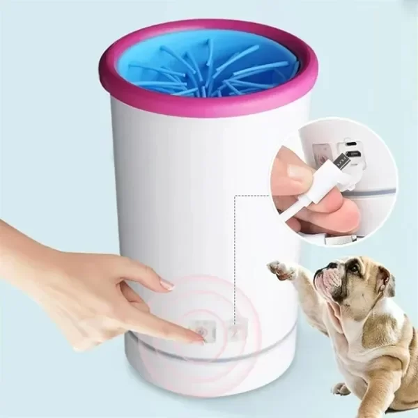 Producto - CC108795 LIMPIADOR AUTOMATICO DE PATAS PARA MASCOTA RECARGABLE