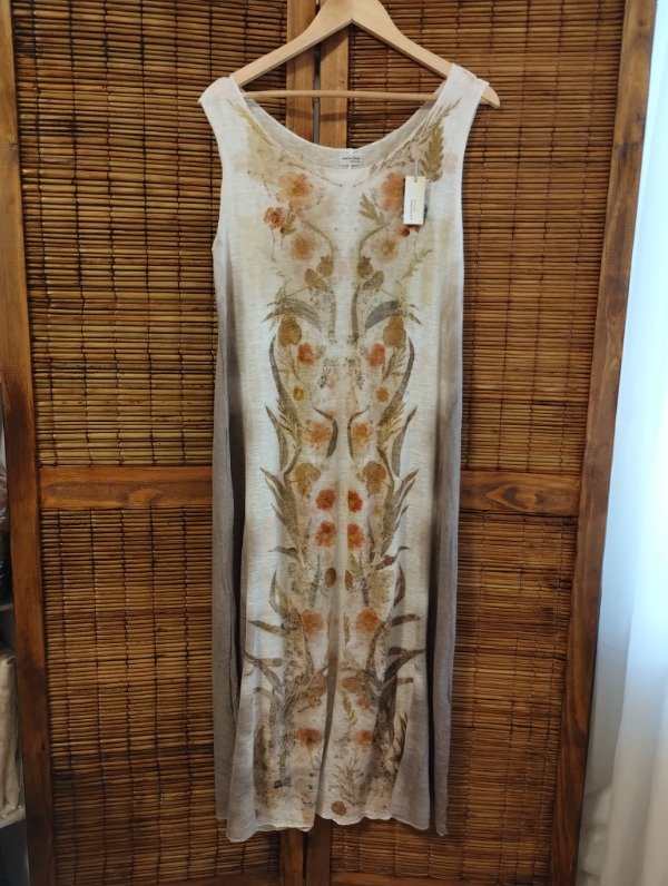 Producto - Vestido ECOPRINT hilo GREY