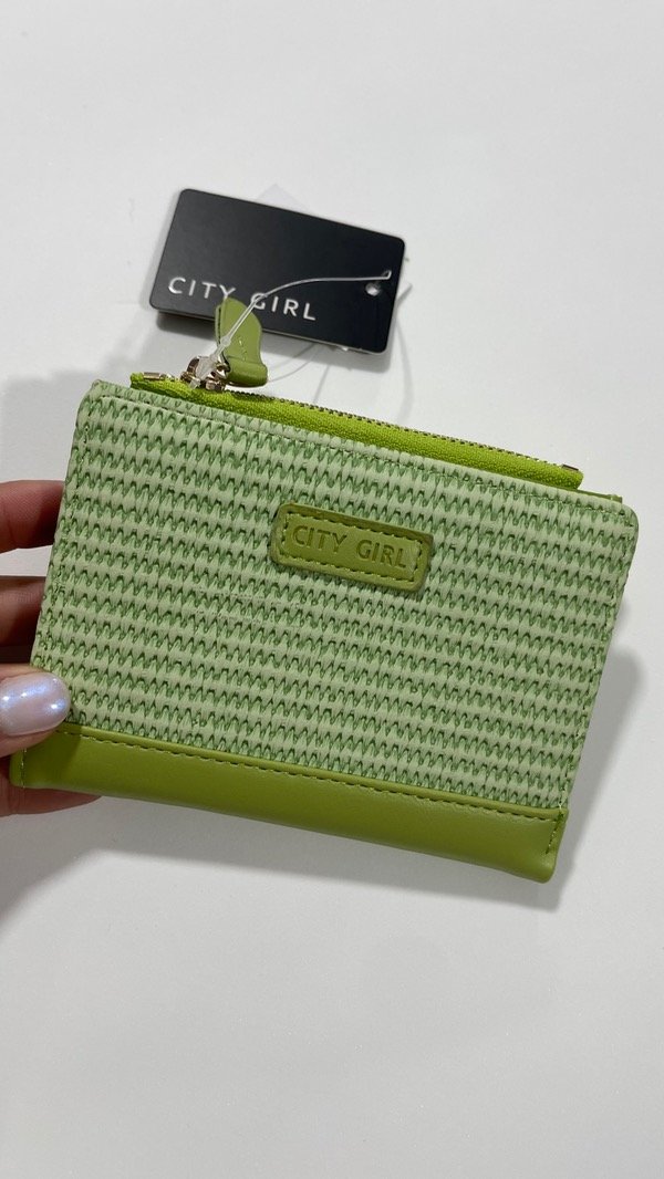 Producto - Billetera monedero mini de cuero suave de CITY GIRL