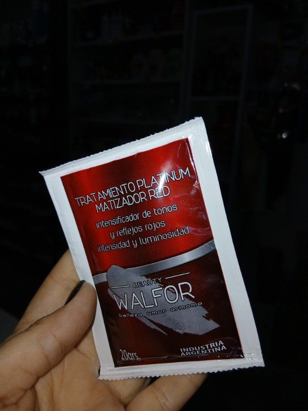 Producto - Matizador walfor rojo