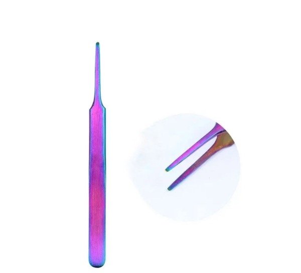 Producto - Pinza tornasolada punta redonda/ Armado de grupos lifting