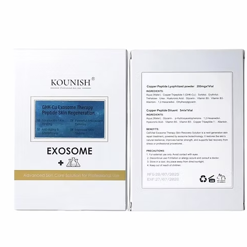 Producto - Exosome GHK Cu Copper Peptide Regeneracion y Reparacion Profesional