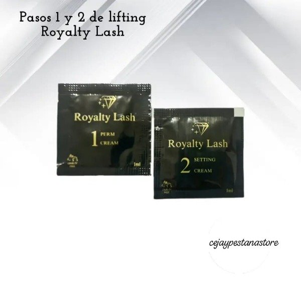 Producto - ROYALTY LASH MONODOSIS PASO 1 Y 2