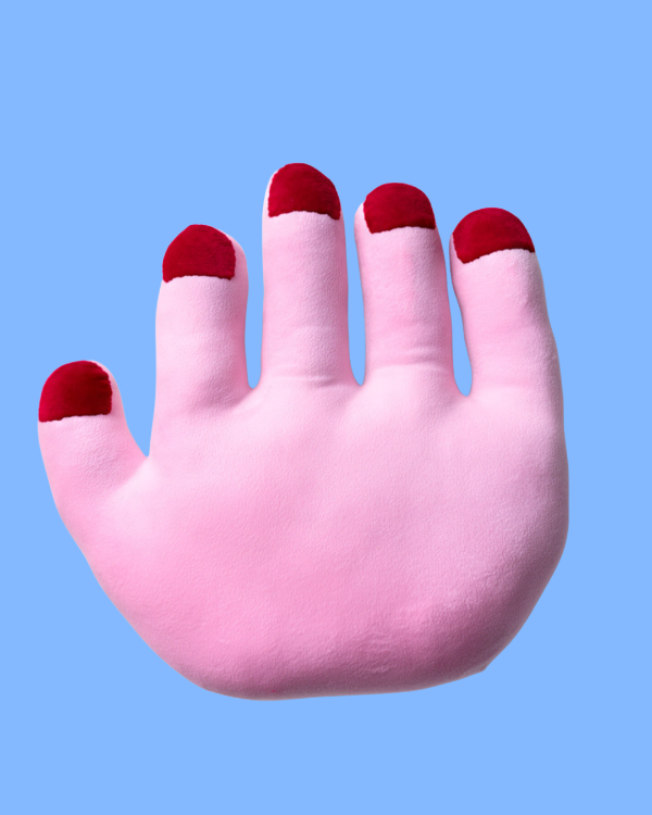 Producto - Almohadón MANO - ROSA