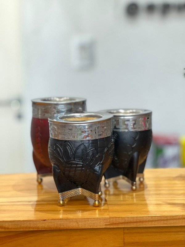 Producto - imperial, cuero dibujado, virola de acero lisa + RB