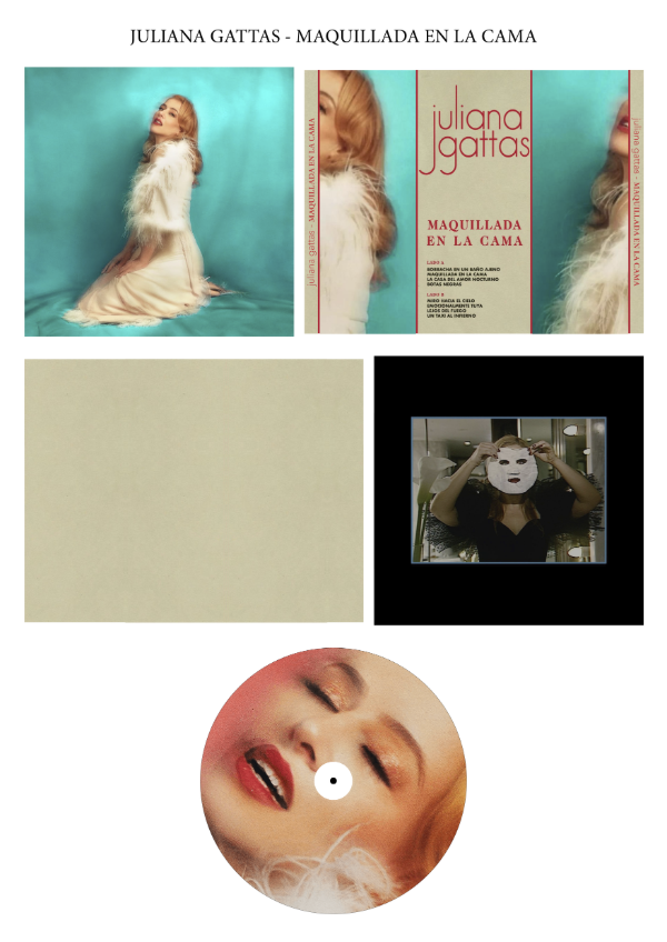Producto - Juliana Gattas "Maquillada En La Cama" CD Custom