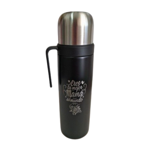 Producto - TERMO 1/2 MANIJA CON FRASES / CODIGO S174