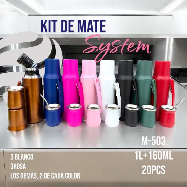 Producto - Set mate pico system