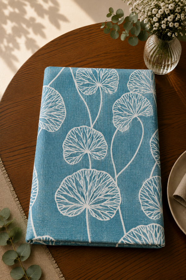 Producto - Mantel Antimancha Capuchina Azul
