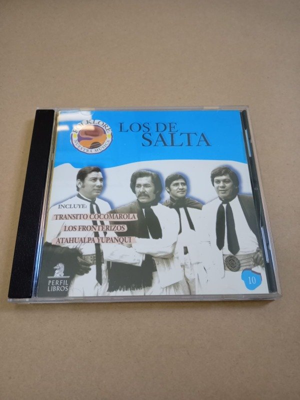 Producto - Folklore de nuestra música #10 - Los de Salta - Perfil libros S/F - 0