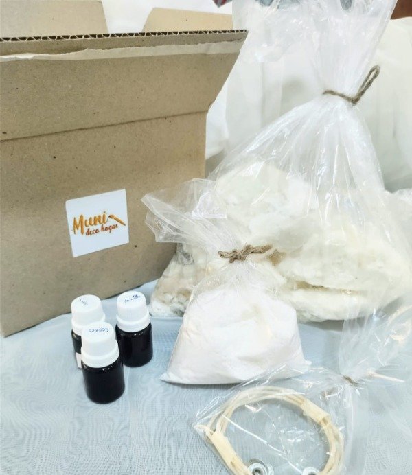 Producto - Kit inicial para velas de soja