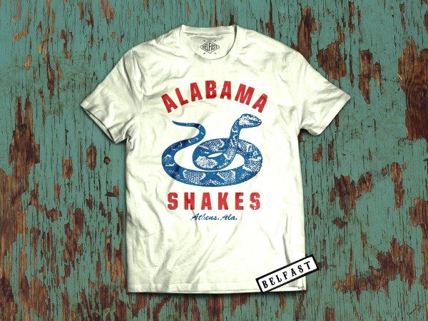 REMERA ALABAMA SHAKES SNAKE