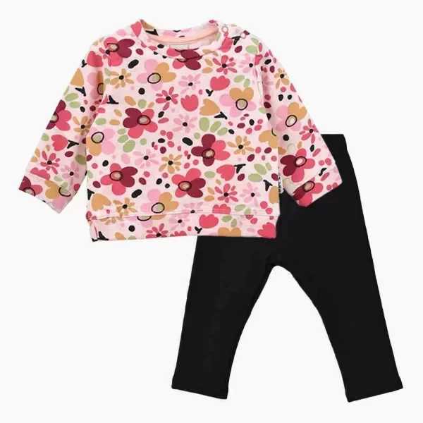 Producto - CONJUNTO FRISA ELASTIZADA BEBA COMBINADO