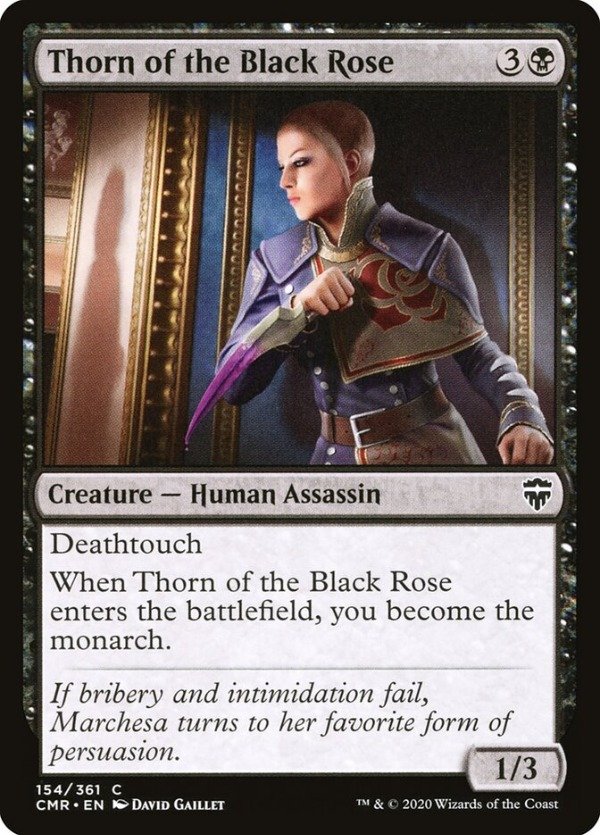 Producto - Thorn of the Black Rose #154  Commander Legends