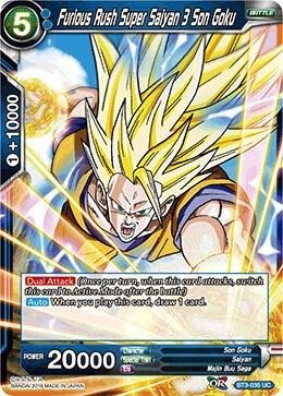 Producto - BT3-035 - Furious Rush Super Saiyan 3 Son Goku - UC
