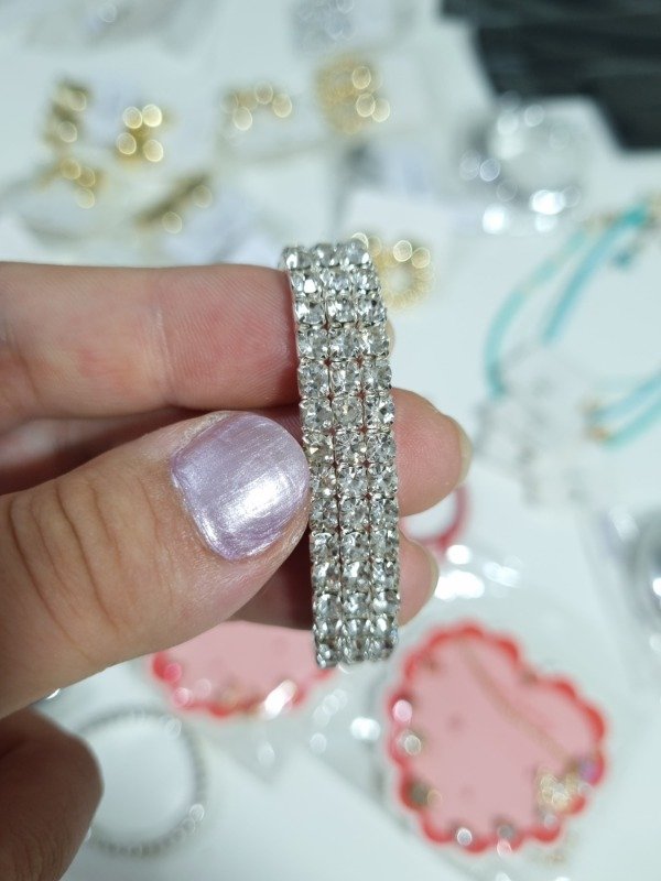 Producto - Pulsera Fantasía Strass 3 Hileras
