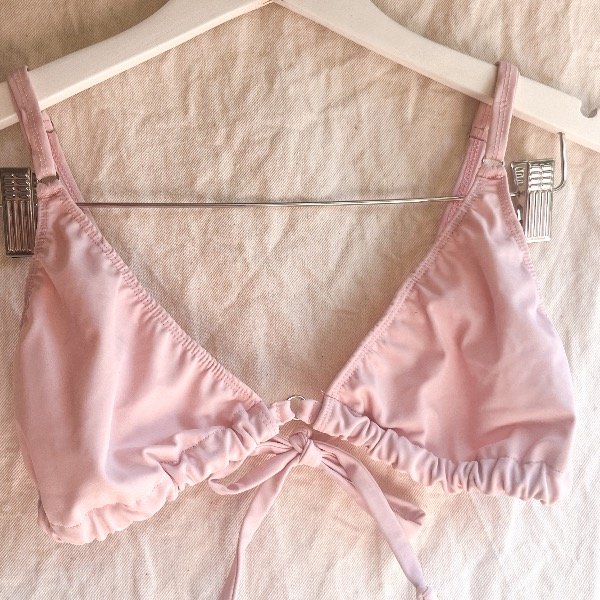 Producto - Corpiño triángulo rosa claro