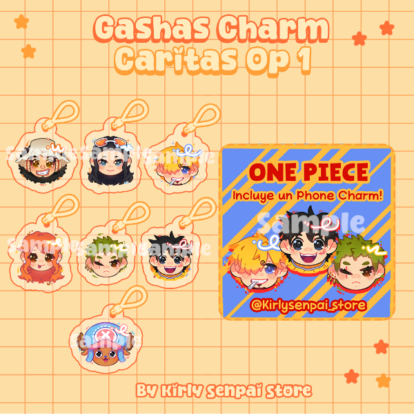 Producto - Gasha Charm Caritas One Piece