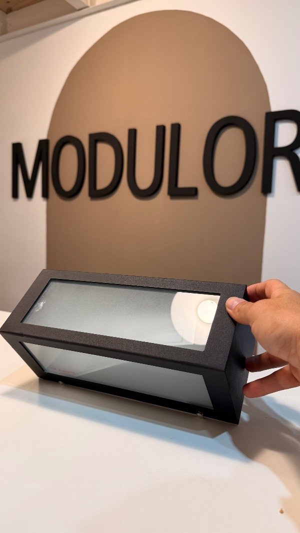 Producto - Aplique 1102-2L aluminio bidireccional