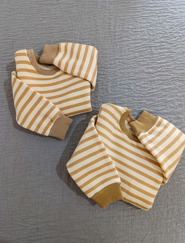 Producto - 9-12 MESES - Buzo doble friza premium - Rayado