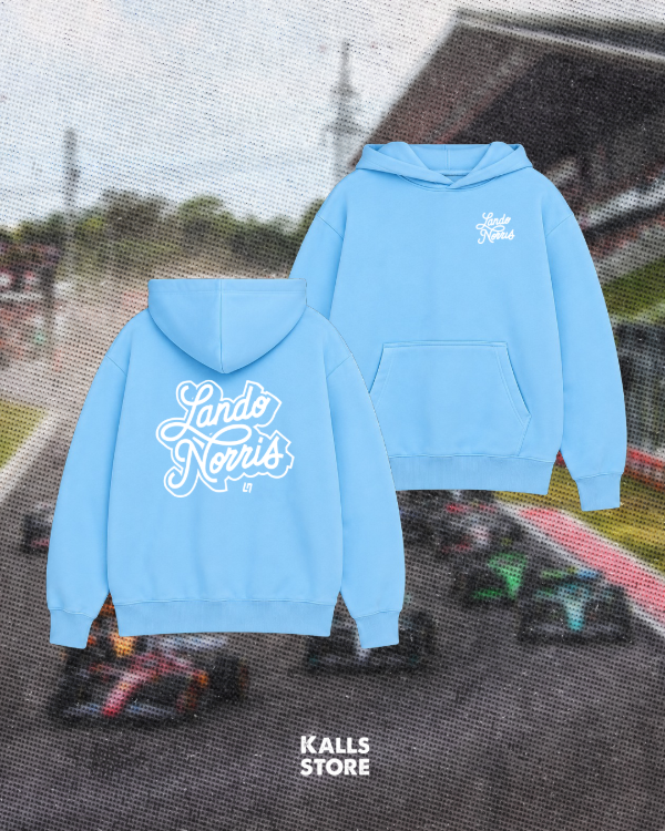 Producto - Buzo celeste Lando Norris