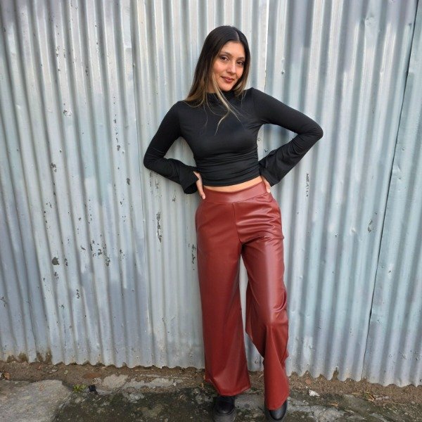 Producto - Wide Leg Cuerina