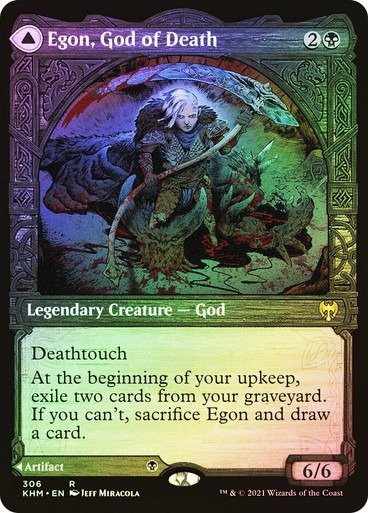 Producto - Egon, God of Death // Throne of Death (Showcase Foil)