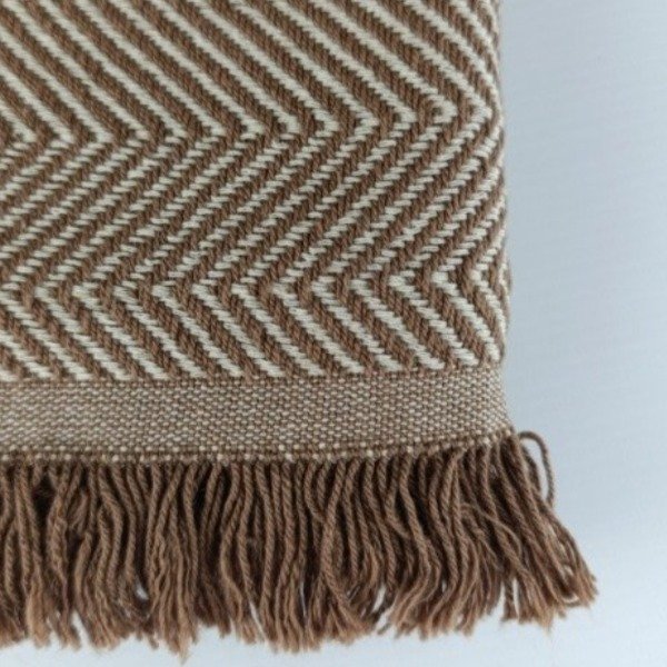 Producto - Manta Espiga Marrón