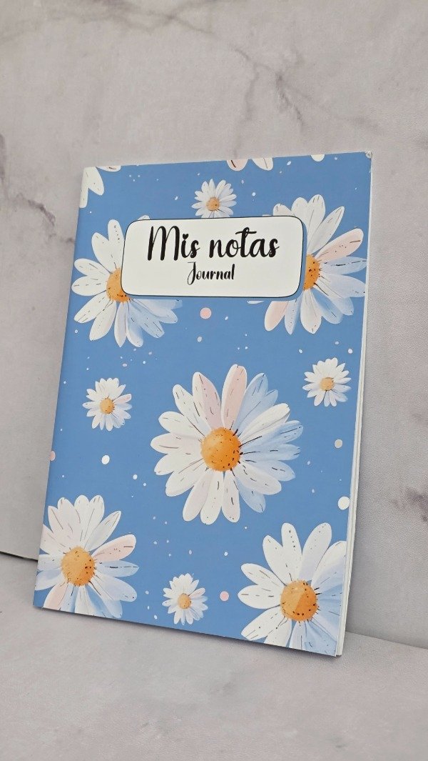 Producto - Cuaderno margaritas a6