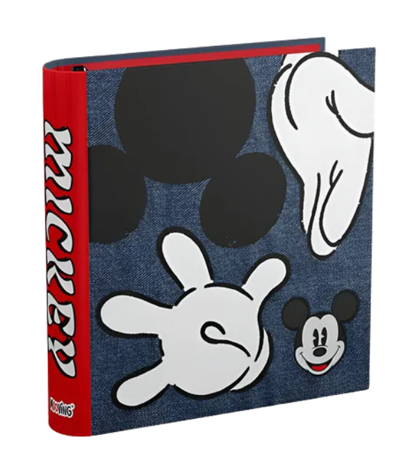 Producto - Carpeta MOOVING ESCOLAR 3x40 MICKEY DENIM