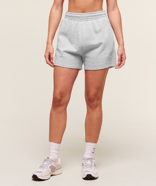 Producto - Training Fleece Shorts Light Grey Core Marl