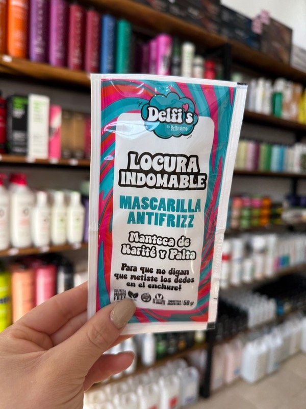 Producto - Sobre Mascarilla delfis Antifrizz