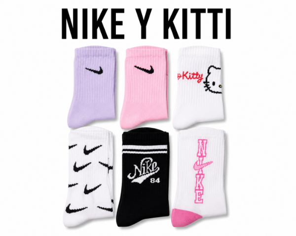 Producto - Pack x6 - NIKE Y KITTY