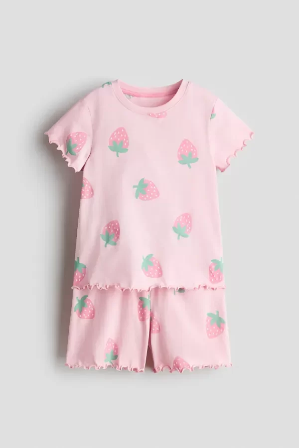 Producto - Pijama HyM frutillas corto - 0