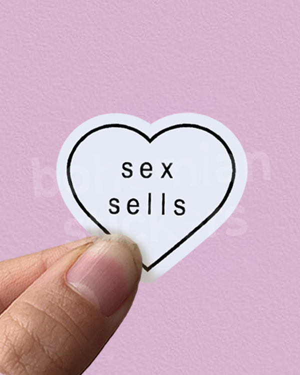 Producto - SEX SELLS TATTOO - Sticker indiviudal de Heated Rivalry